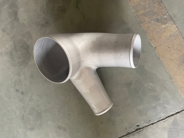 3-Way Stainless Steel Corner Pipe Fitting Tube