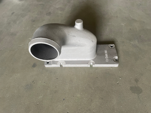 Die cast aluminium pipe connector