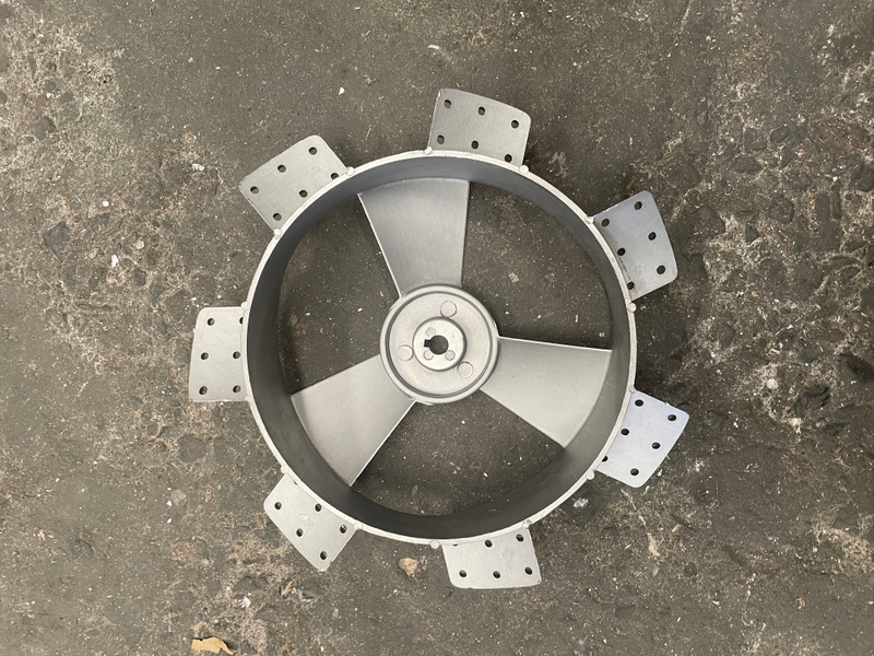 Die cast aluminium fan blades