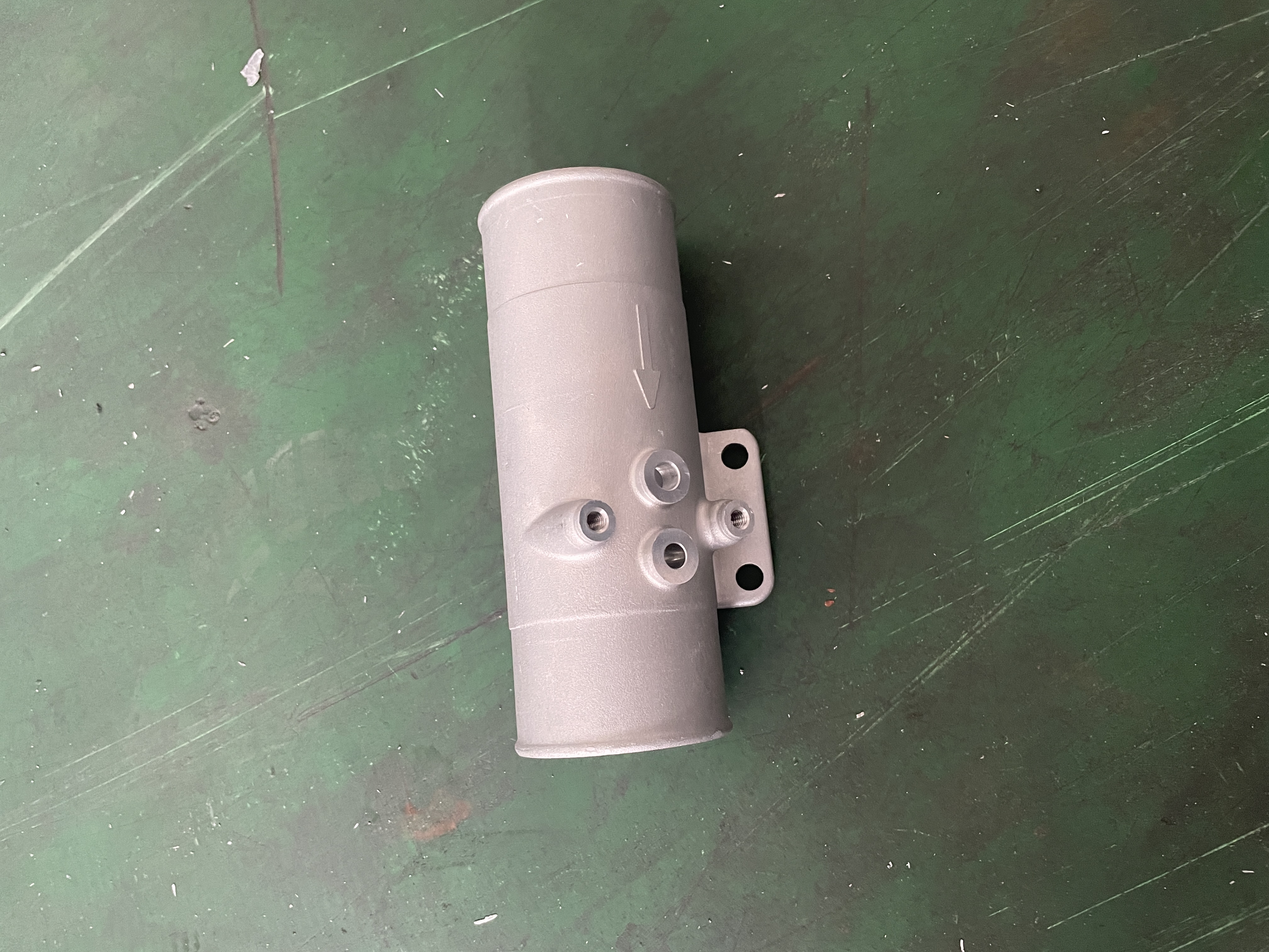 Aluminum tube housing